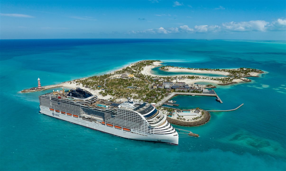Ocean Cay, ilha privativa da MSC Cruzeiros nas Bahamas\n\n