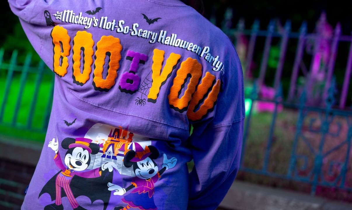 Look para combinar com a festa de Halloween da Disney