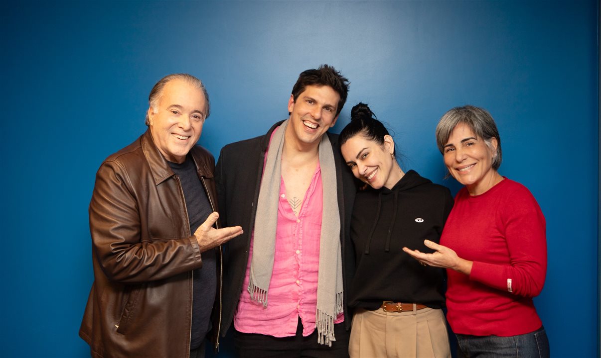 Tony Ramos, Rafael Infante, Cleo Pires e Glória Pires