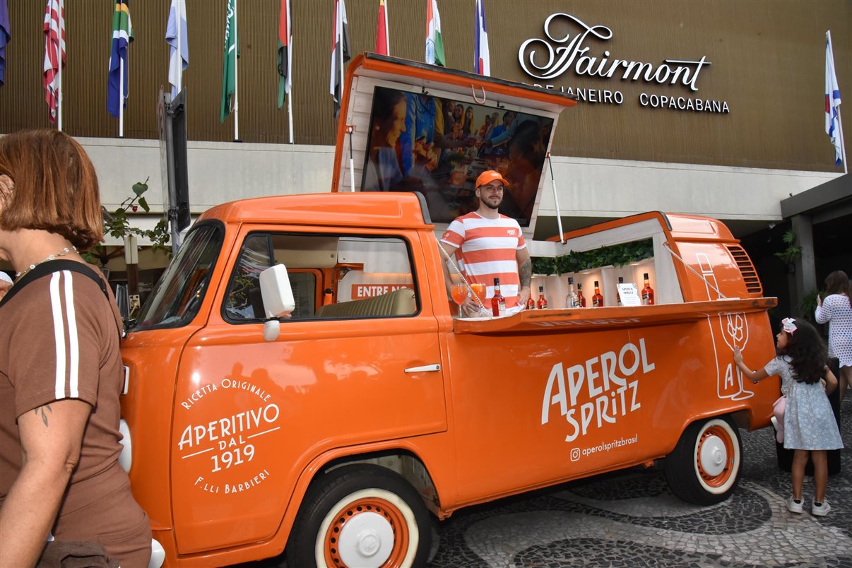 Convidados apreciaram drinques na Fair Fest