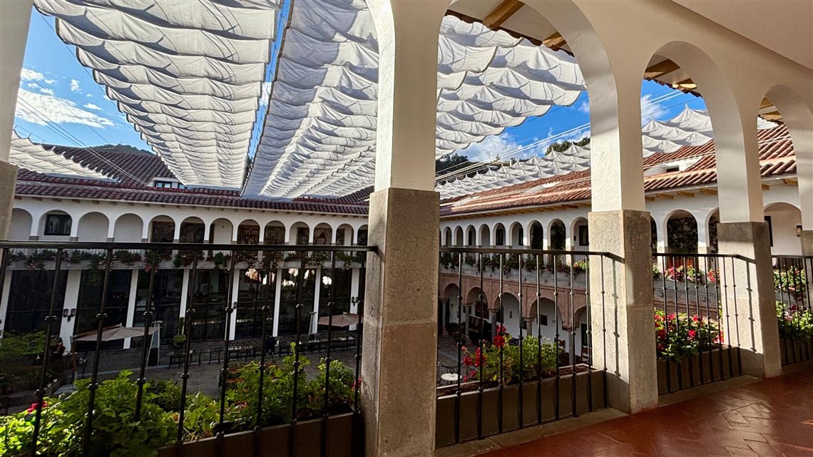 Convento colonial que abriga o JW Marriott Cusco foi destruído por um terremoto em 1650 e reconstruído no final do século XVII