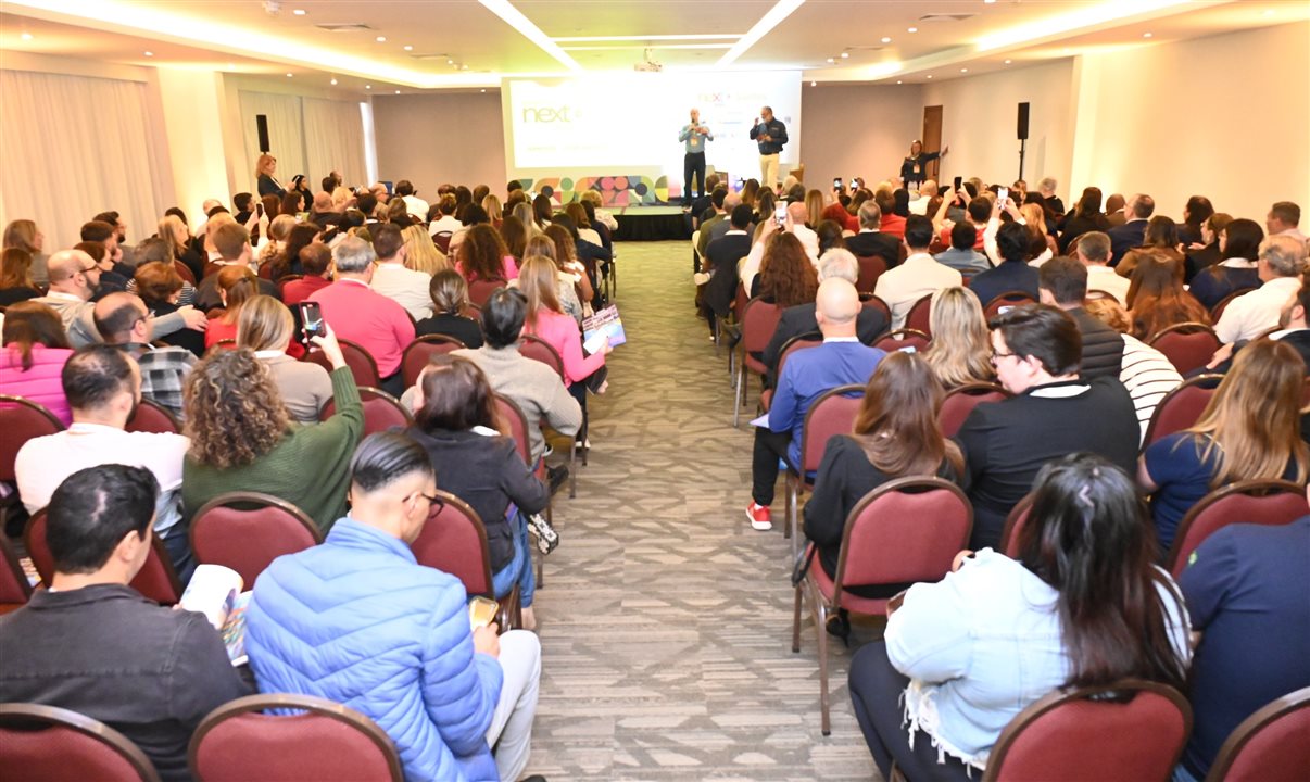 Auditório lotado no PANROTAS Next Santos