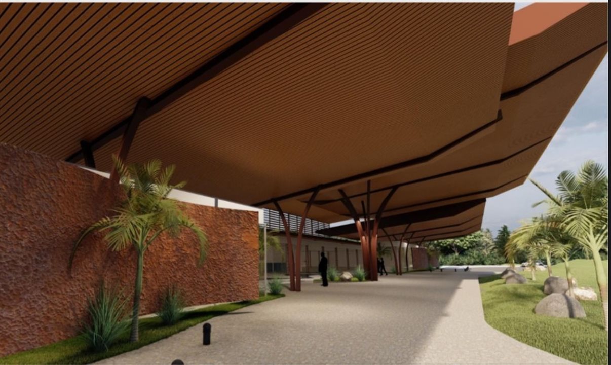 Obras de ampliação e modernização do terminal, realizadas pela concessionária Dix Aeroportos, seguem em andamento
