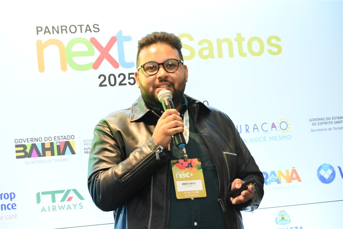 Hugo Lagares, Mauricio Anias e Luciano Sansoni, da Visual Turismo