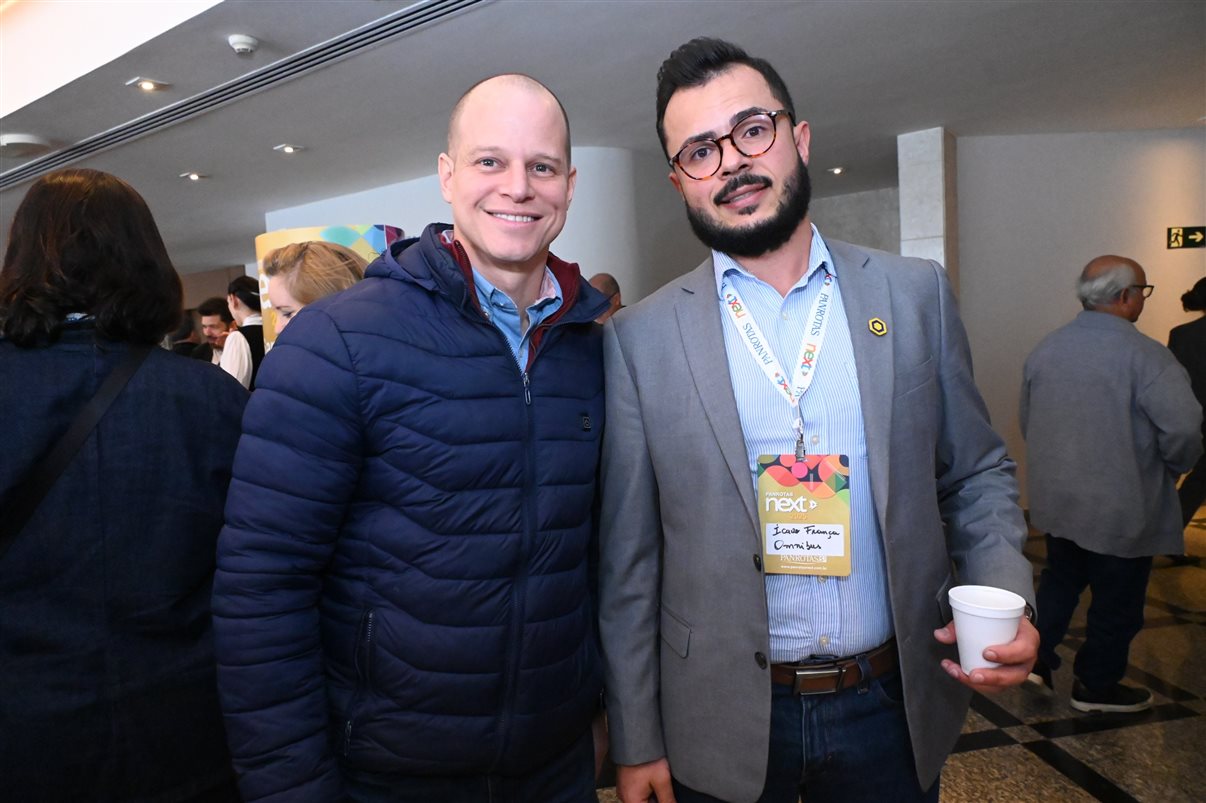 Hugo Lagares, Mauricio Anias e Luciano Sansoni, da Visual Turismo