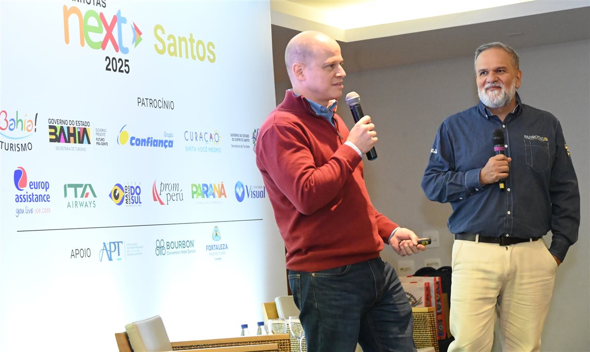 José Guilherme Alcorta e Artur Andrade, da PANROTAS