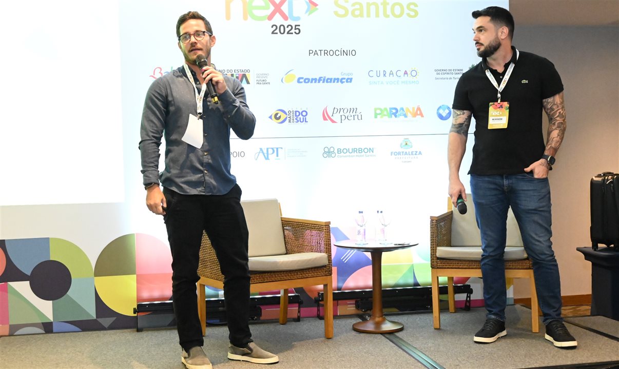 Marcelo Garófalo e Gustavo Marengo, do Grupo Confiança