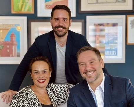 Jean-Bruno Gillot, Fernanda Maldonado e Marco Ferrer