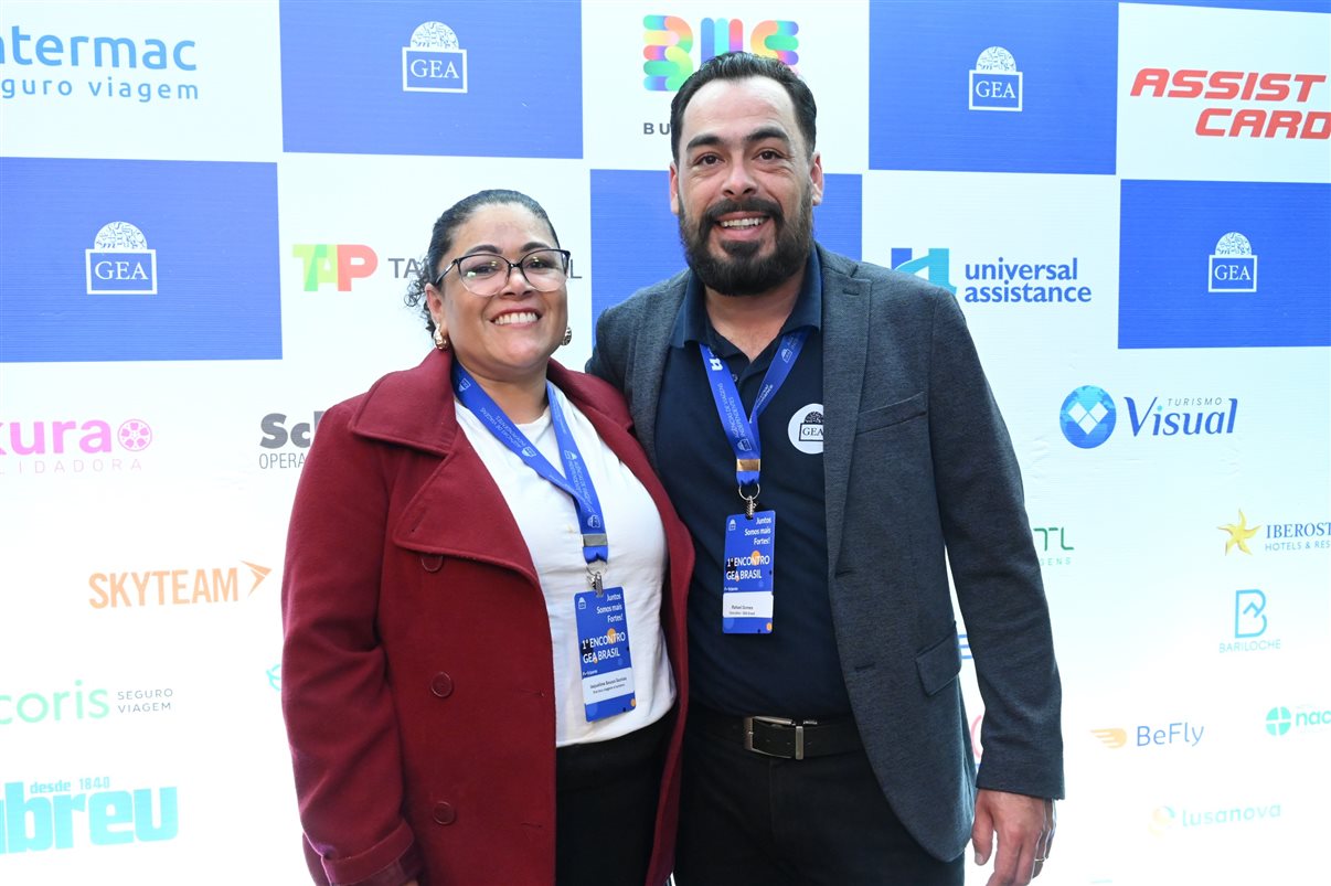 Josevaldo, da Viaje sem Fronteiras, Rosi Mendes, da Personal Free Tur, Adriana Dais, da Voyage Elité, Cassia Pompeia, da Passaggio, Ana Paula Luiz, da Roteiros da Ana Viagens, Cristiane Catarino, da Zion Viagens, e Liane de Abreu, da Brasil em Cancún by Deli Viagens