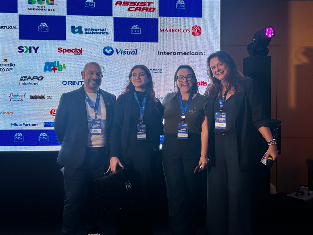 Tainara Dini, da Sakura, e Claudia Bagna, do GEA Brasil 