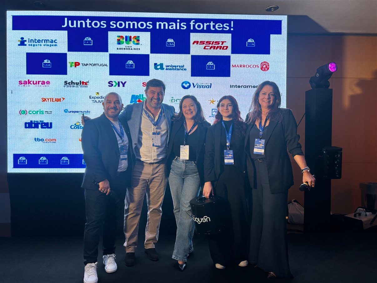 Tainara Dini, da Sakura, e Claudia Bagna, do GEA Brasil 