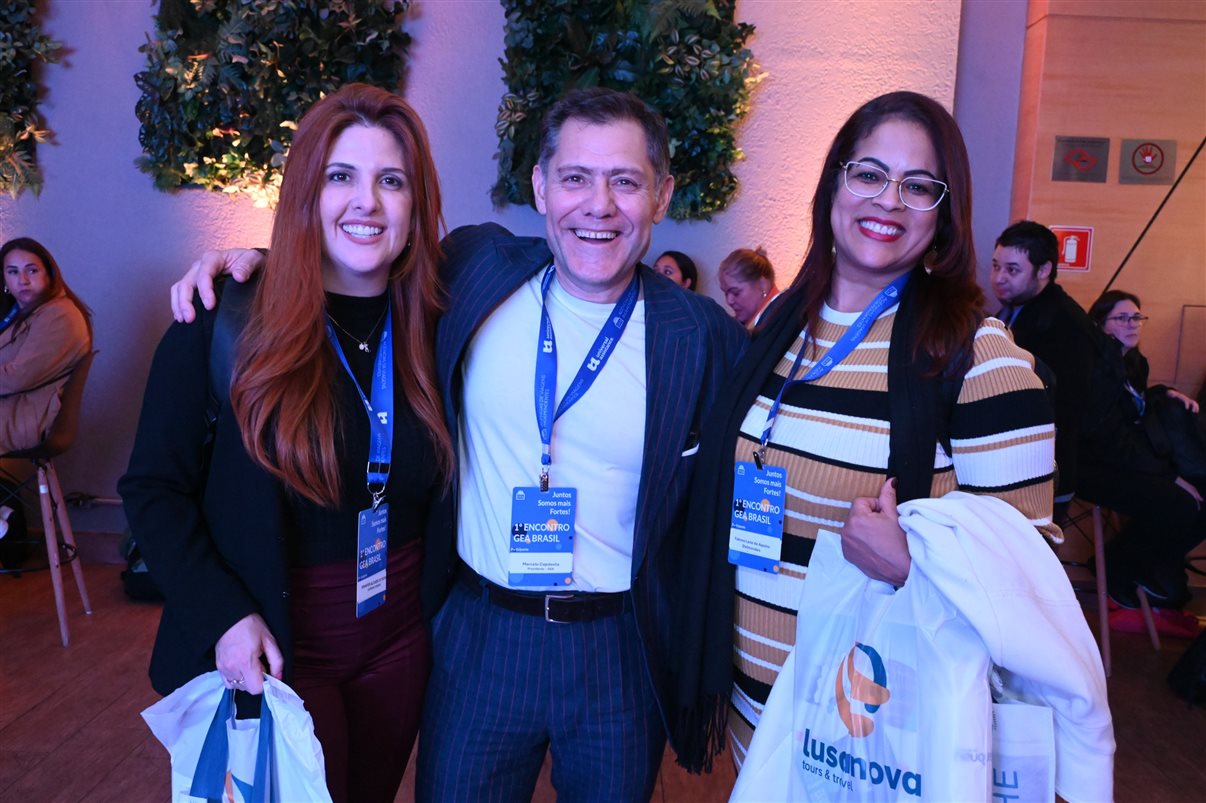 Tainara Dini, da Sakura, e Claudia Bagna, do GEA Brasil 