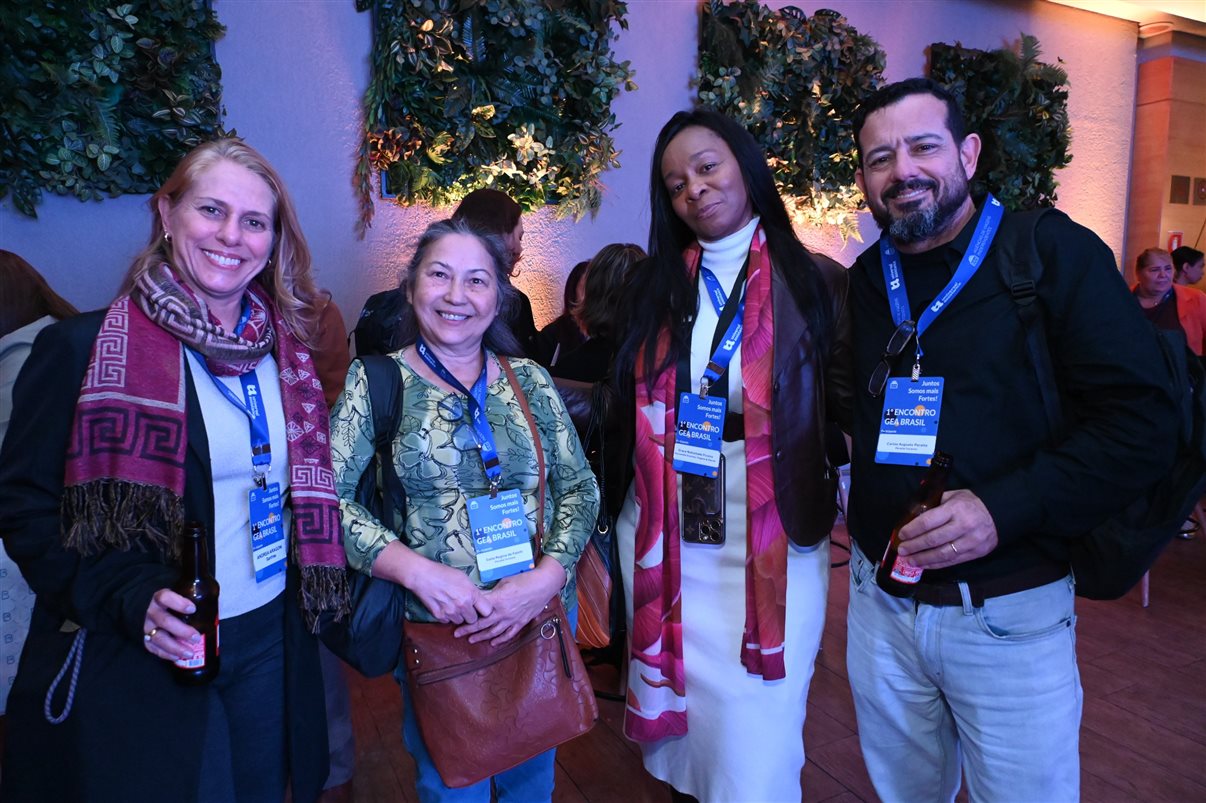 Tainara Dini, da Sakura, e Claudia Bagna, do GEA Brasil 