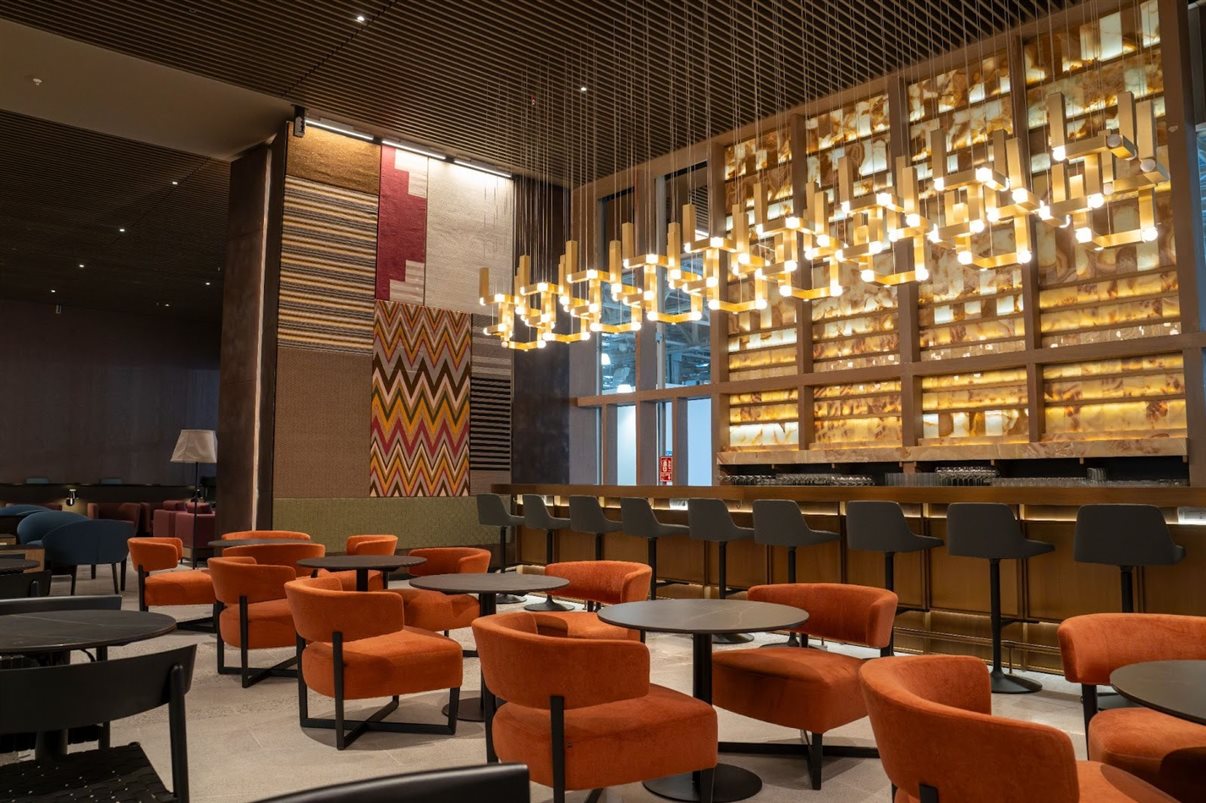 Novo Lounge da Latam Airlines no Aeroporto de Lima, no Peru
