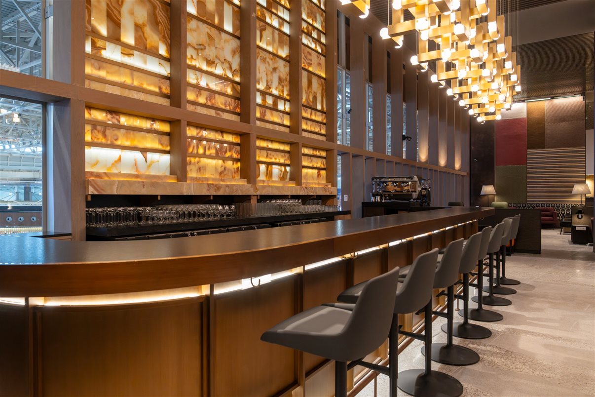 Novo Lounge da Latam Airlines no Aeroporto de Lima, no Peru