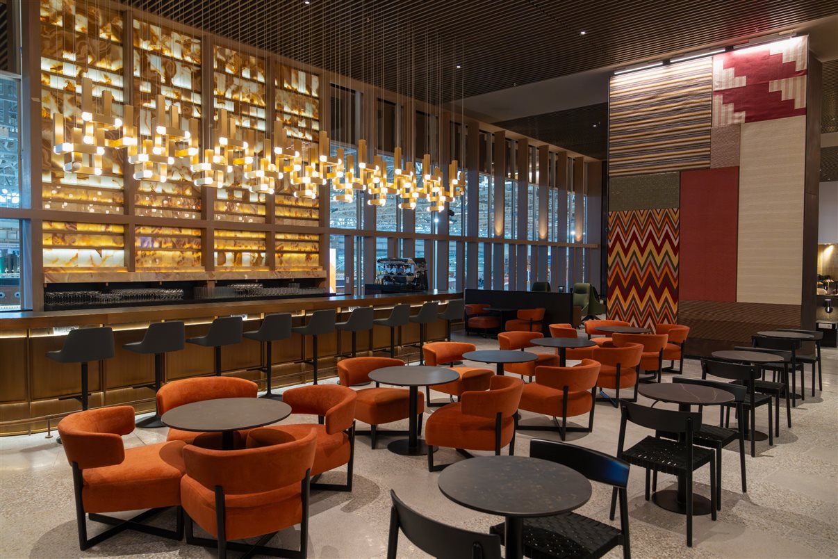 Novo Lounge da Latam Airlines no Aeroporto de Lima, no Peru