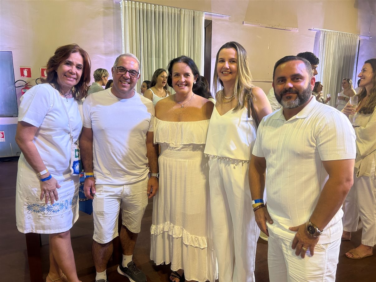 Arnaldo Franken, da Diversa, Lilian Santos, do Vila Galé Marés, Célio Fernandes, do Vila Galé Marés, Pedro Gramacho, da Setur-BA, e Vitor Bauab, da B2Live