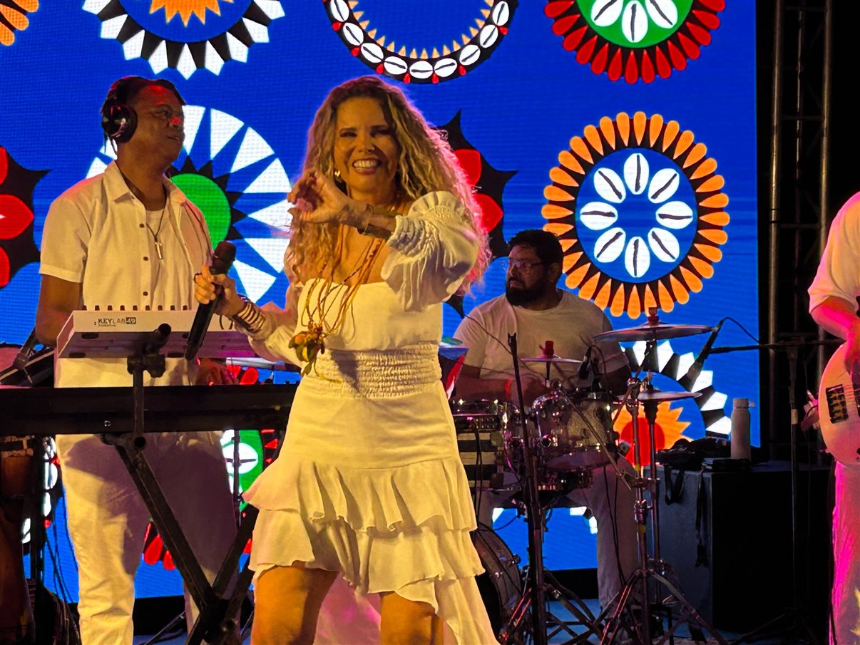 Arnaldo Franken, da Diversa, Lilian Santos, do Vila Galé Marés, Célio Fernandes, do Vila Galé Marés, Pedro Gramacho, da Setur-BA, e Vitor Bauab, da B2Live