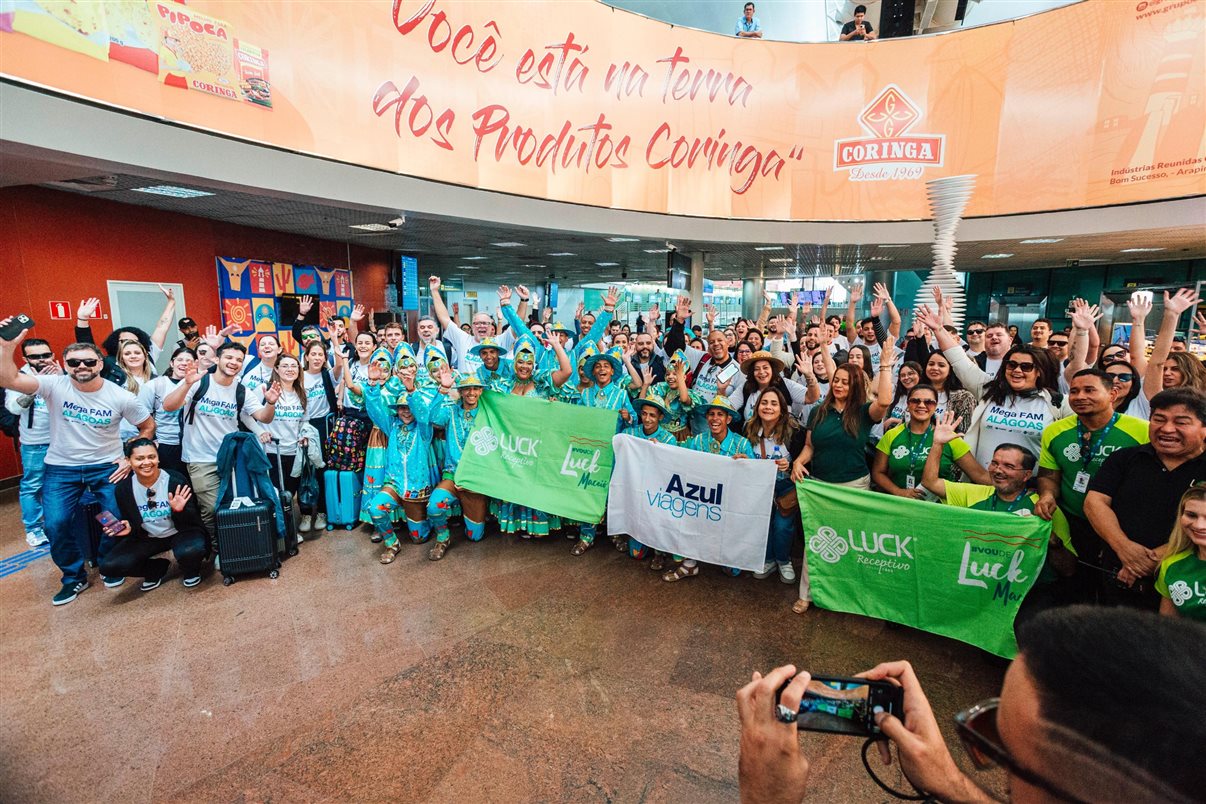 Mega fam Azul Viagens em Alagoas