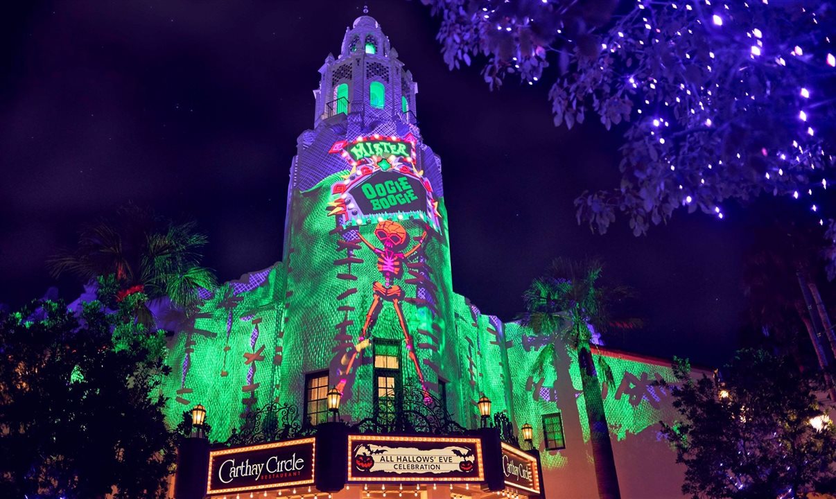 Oogie Boogie Bash acontece em noites selecionadas no Disneyland Resort, em Anaheim