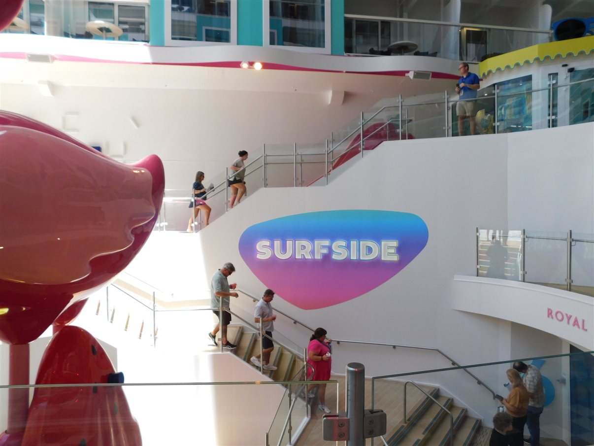 Entrada do bairro Surfside