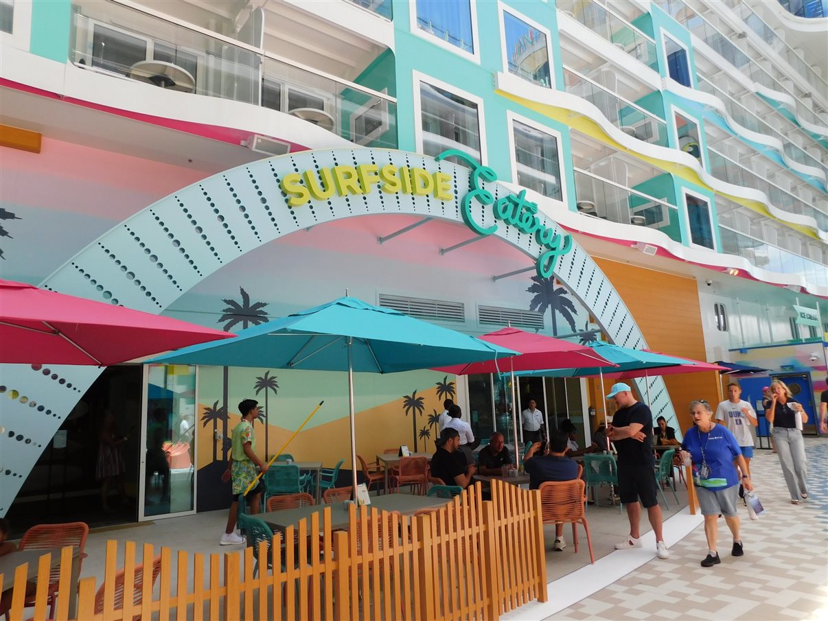 Entrada do bairro Surfside