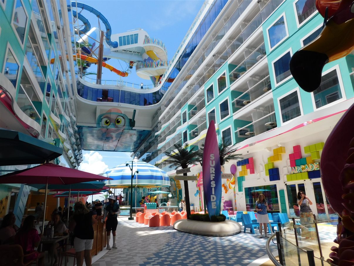 Entrada do bairro Surfside