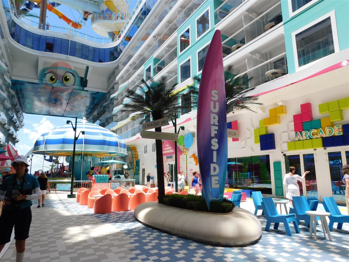 Entrada do bairro Surfside