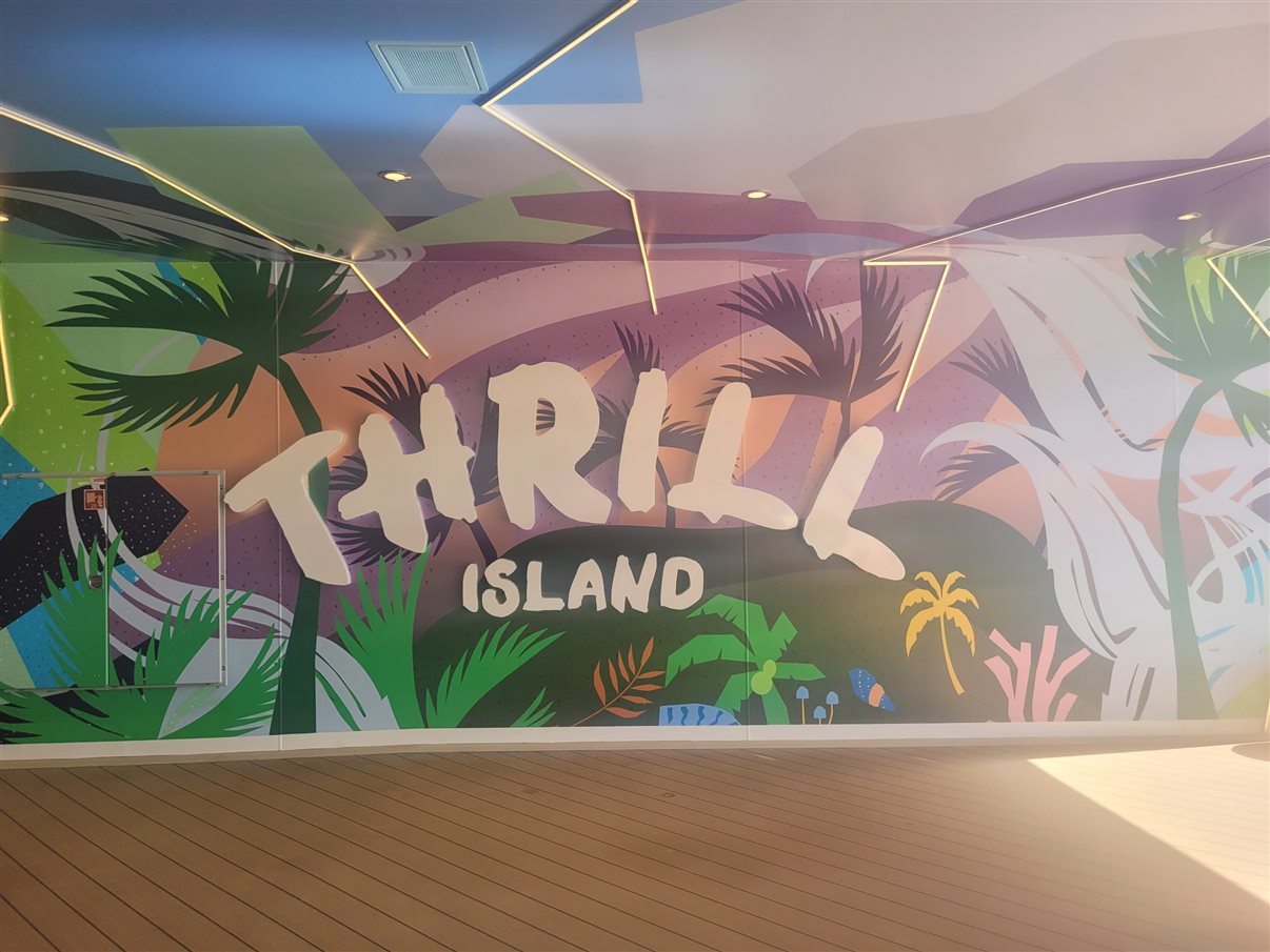 Entrada do Thrill Island
