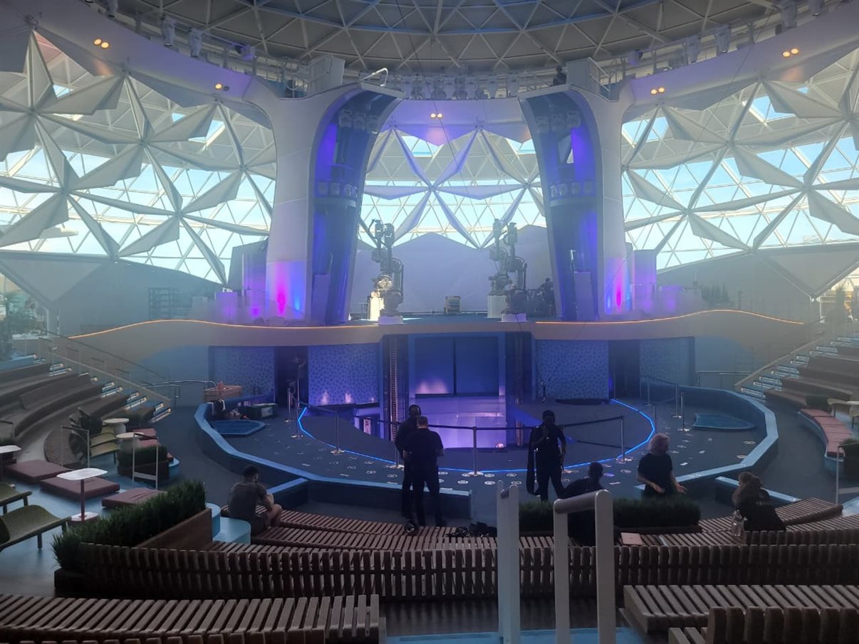 Entrada do Aqua Dome