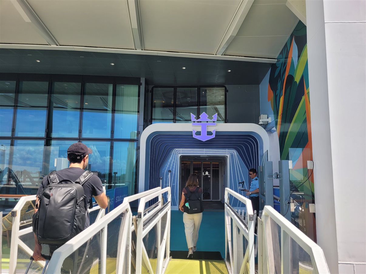 Star of the Seas atracado em Port Canaveral