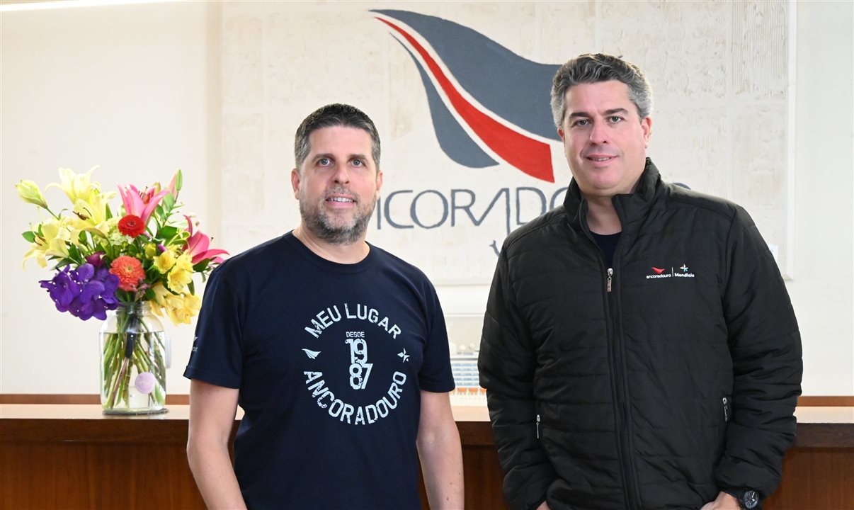 Daniel Castanho, diretor Comercial, e Juarez Neto, diretor da Ancoradouro