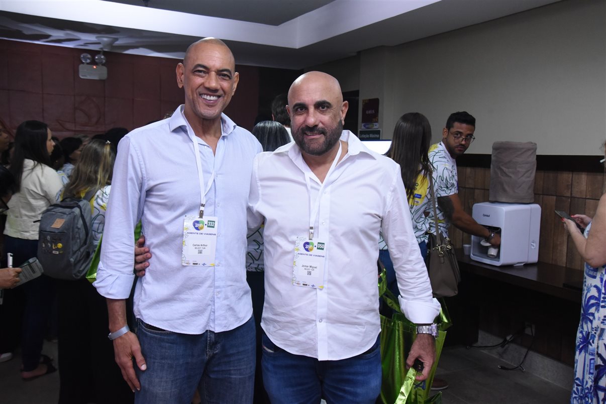 Carlos Arthur e Jomar Miguel, da Select Tur