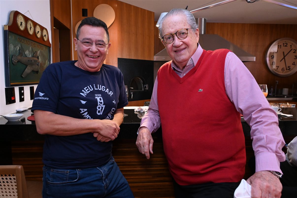 Ethiene Andrade, da Rumo Mágico, e Armando Soares, da Ancoradouro