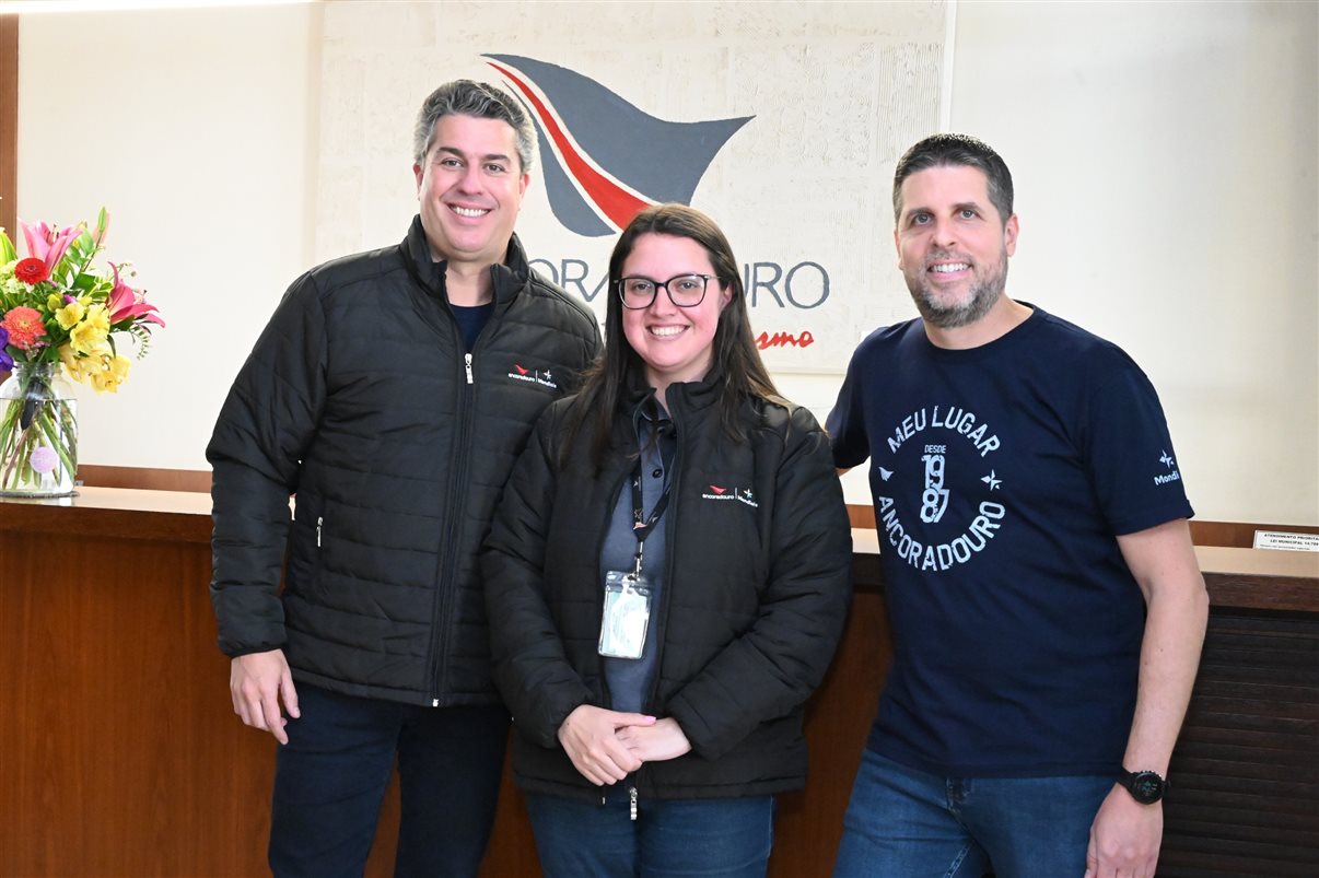 Ethiene Andrade, da Rumo Mágico, e Armando Soares, da Ancoradouro