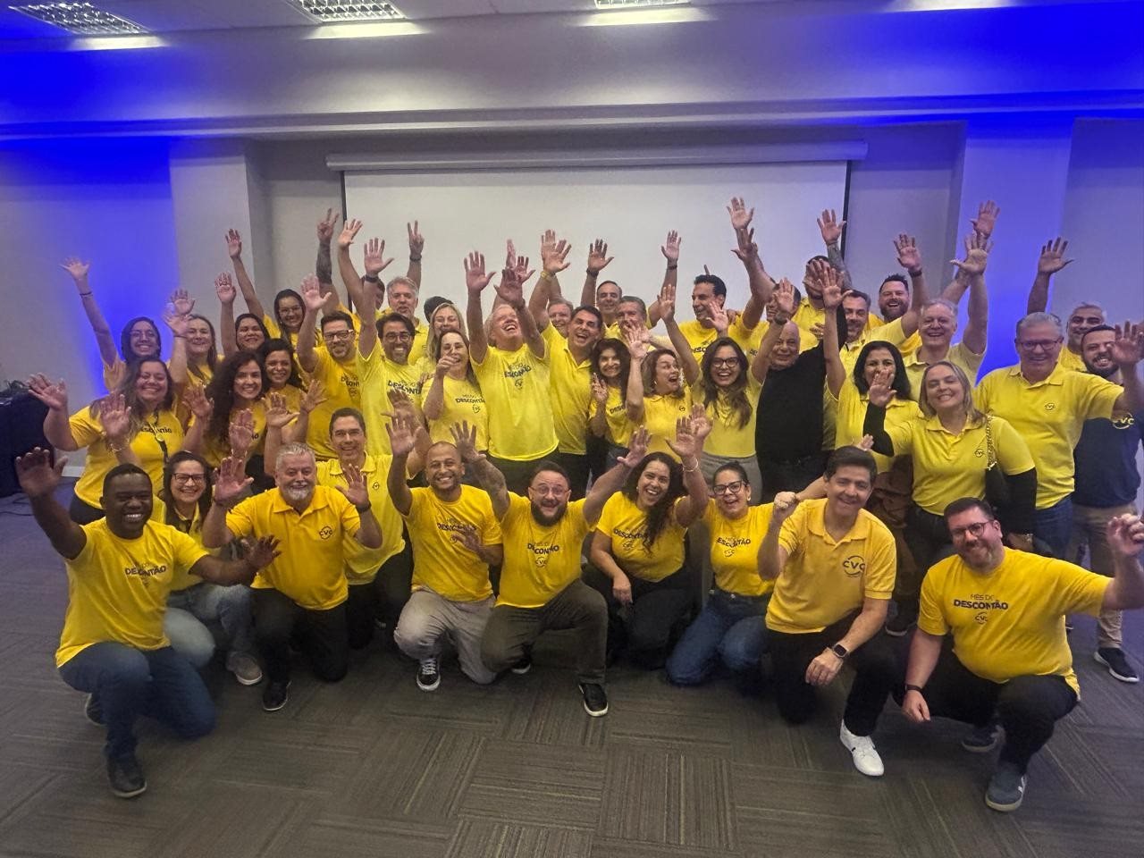 Master franqueados da CVC reunidos para alinhar estratégias nesta semana
