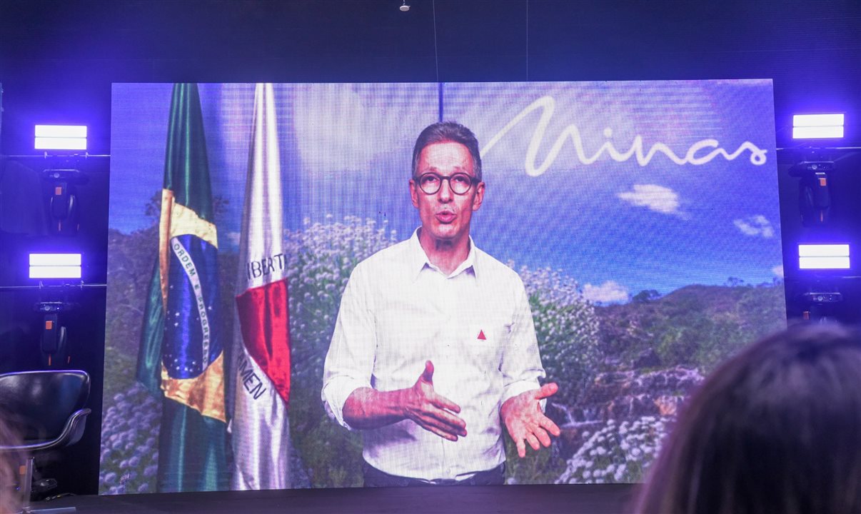 Romeu Zema, governador de Minas Gerais, mandou um vídeo para a abertura do evento