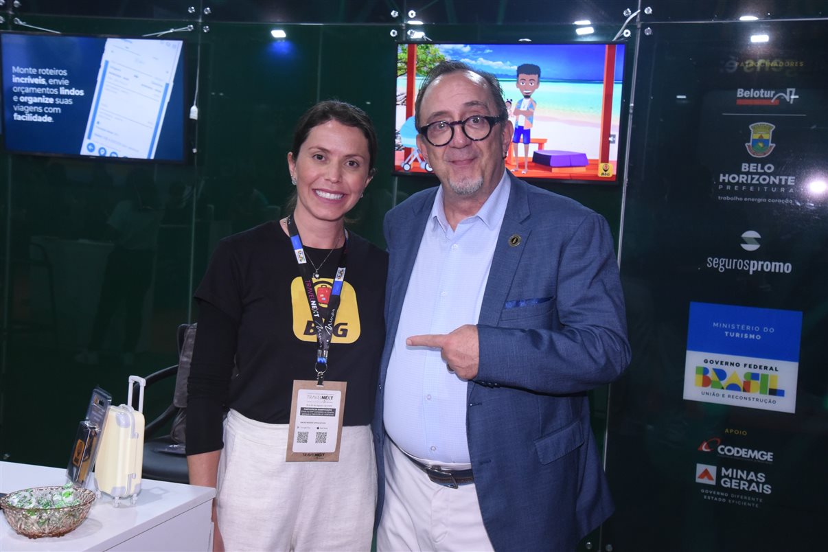Alexandre Dias e Edir Santos, da Enjoy Hotéis