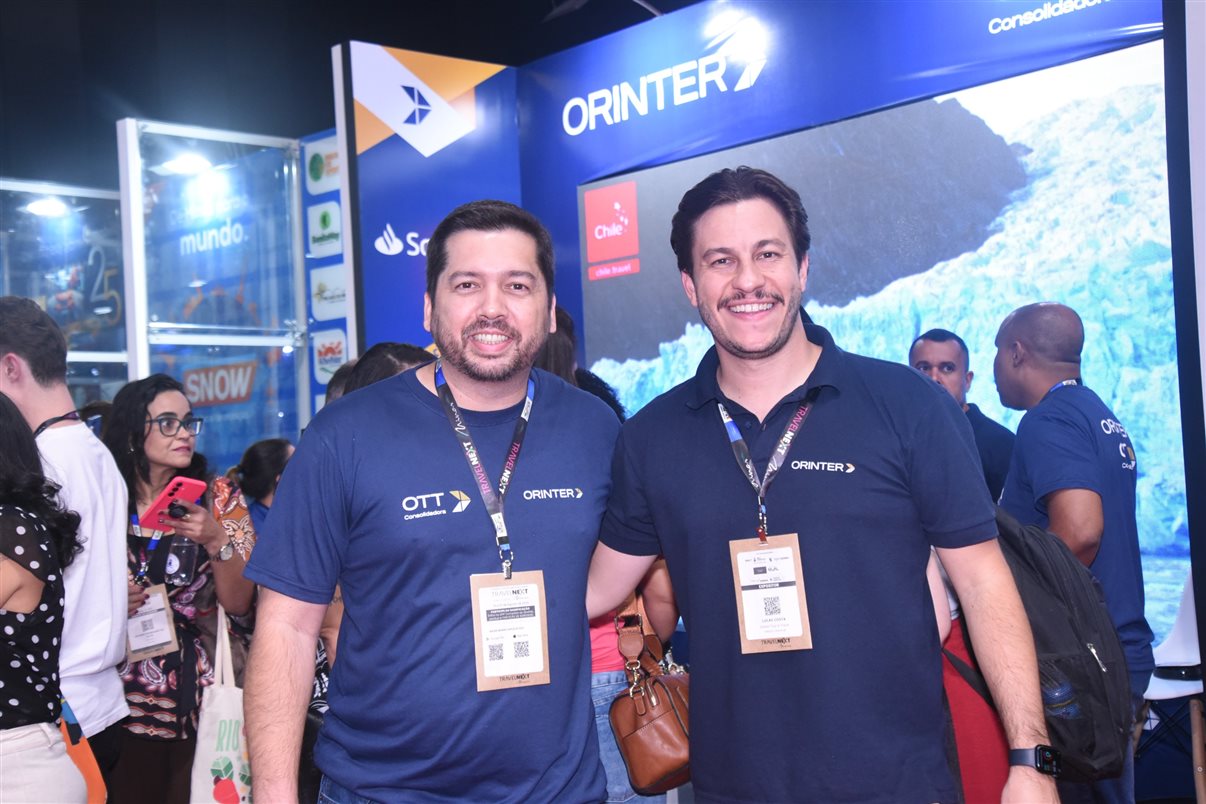 Alexandre Dias e Edir Santos, da Enjoy Hotéis