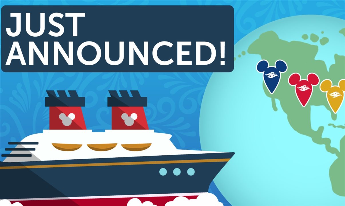 Disney Cruise Line anuncia saídas do Texas e da Califórnia