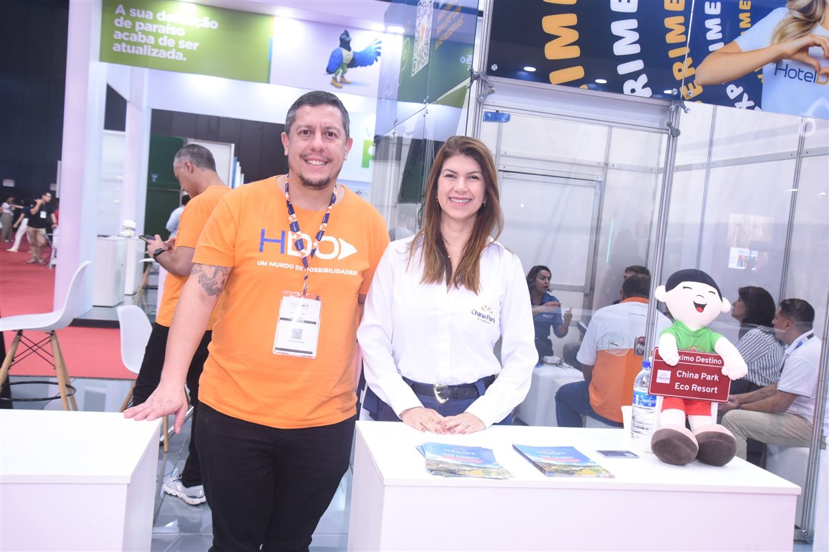 Alexandre Dias e Edir Santos, da Enjoy Hotéis