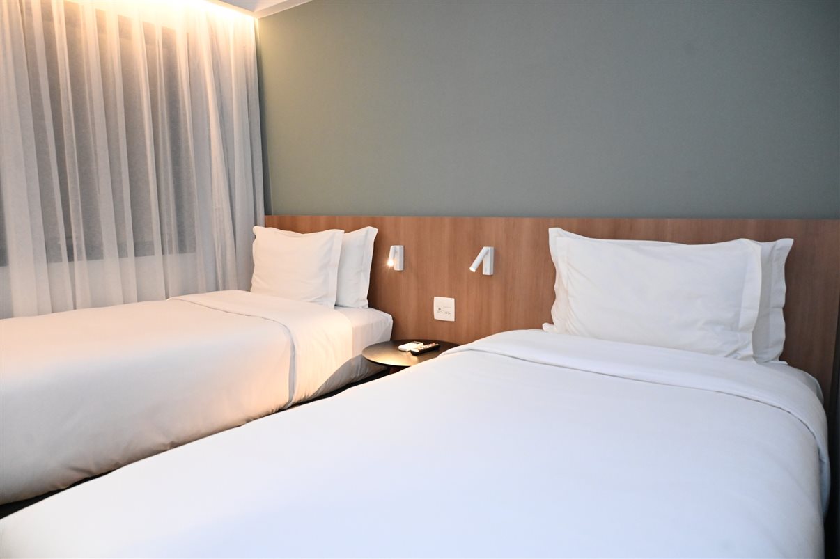 O hotel é petfriendly e oferece mimos para os animais de estimação