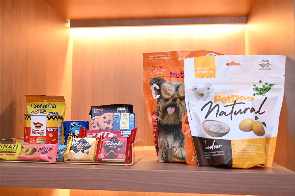 O hotel é petfriendly e oferece mimos para os animais de estimação