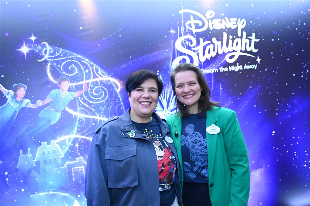 Ian de Palma, Isabella Gueller, Thais Ramos, Manuela Gentil Bopp, Alexander Haim, Lisa Smith, Juliana Belloti e Ana Luíza Teixeira, da Disney Destinations