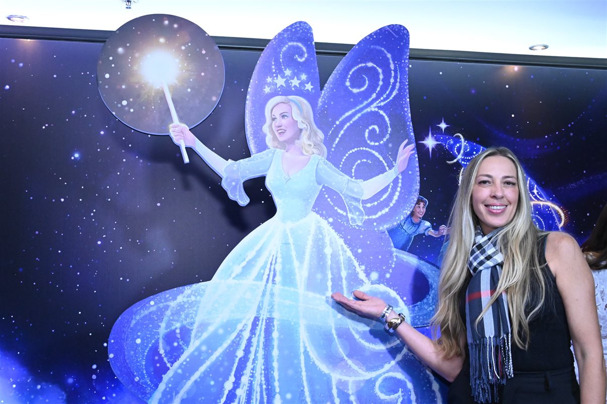 Mickey e Minnie Mouse encantaram os participantes do evento