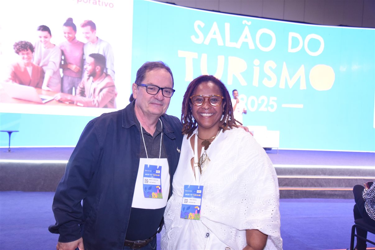 Bruno Reis, da Embratur, e Renê Amorim, da PANROTAS