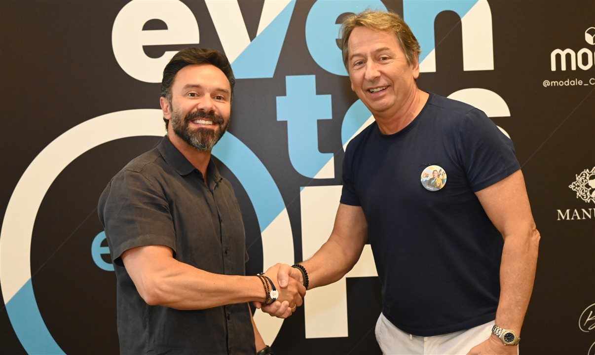 Rodolfo Vieira, novo diretor de Operações do Club Med, e Janyck Daudet, presidente do Club Med para a América Latina