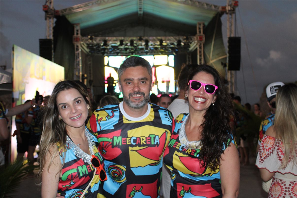 Diego Soares e Marcos Bizzotto, da Frt, Daniela Mesquita, da Secretaria de Turismo de Sergipe, Sergio Oliveira, da TopTur, e Kaio Ramon, da Secretaria de Turismo de Sergipe