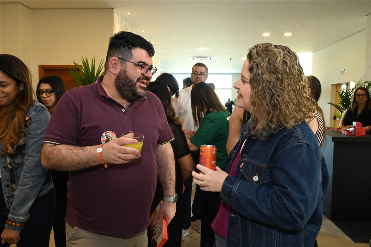 Guilherme Dietze, da FecomercioSP, e Rodrigo Cezar, da Roche