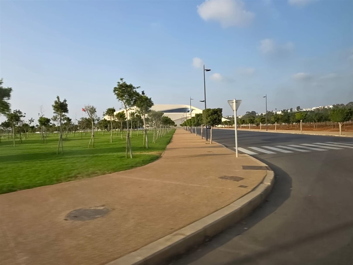 Bela entrada do Four Seasons Rabat
